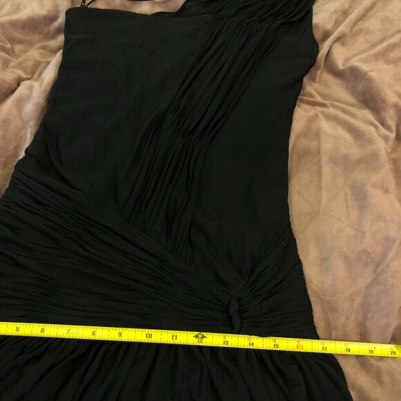 Roberto Cavalli Black One-Shoulder Dress - Picture 12 of 13